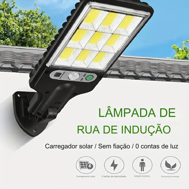 Luminária Solar  8000W Luz Solar LED Externa